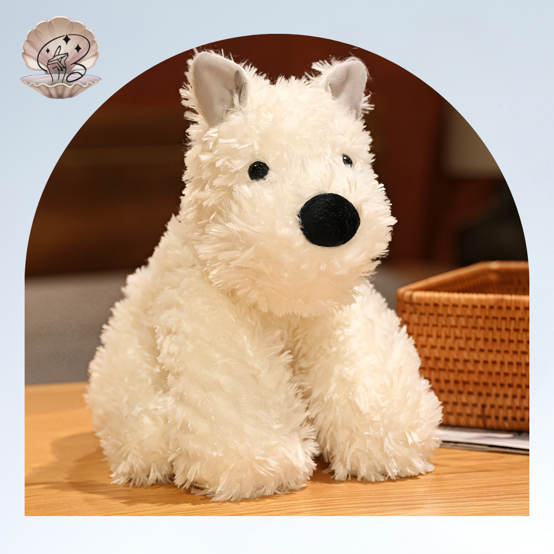 Cute soft Plush West Highland White Terrier Toys