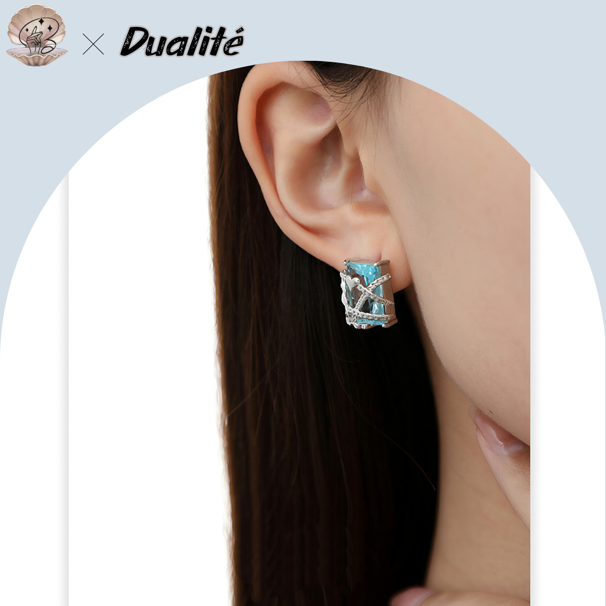 Chic Sugar Cube Earrings - Image 3