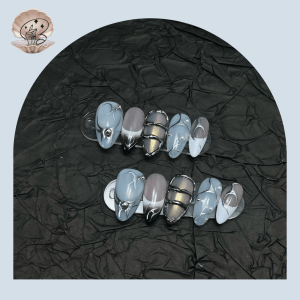 No.56 SEA Nail Handmade Press On Nails Set -Y2K