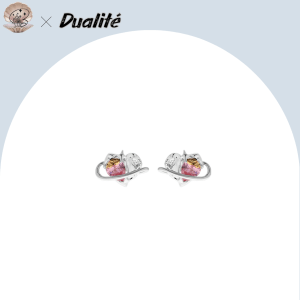 Romantic Barbie Pink Heart Earrings