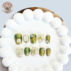 No.61 SEA Nail Handmade Press On Nails Set