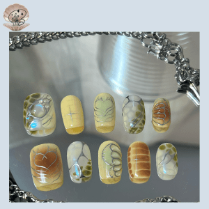 No.91 SEA Nail Handmade Press On Nails Set