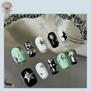 No.95 SEA Nail Handmade Press On Nails Set
