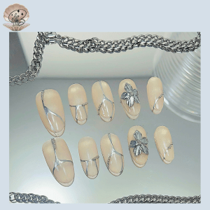 No.108 SEA Nail Handmade Press On Nails Set