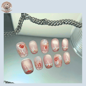 No.106 SEA Nail Handmade Press On Nails Set