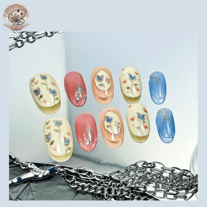 No.119 SEA Nail Handmade Press On Nails Set