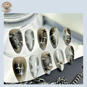 No.137 SEA Nail Handmade Press On Nails Set