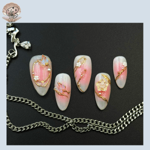 No.139 SEA Nail Handmade Press On Nails Set
