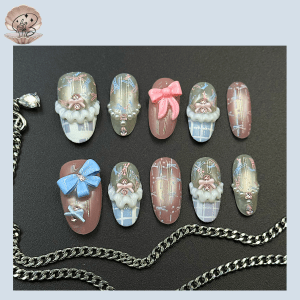 No.149 SEA Nail Handmade Press On Nails Set