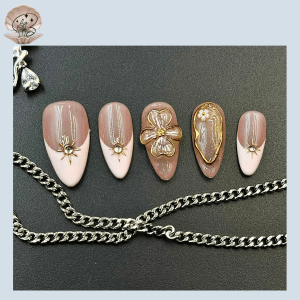 No.144 SEA Nail Handmade Press On Nails Set