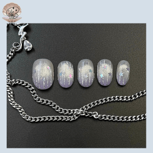 No.154 SEA Nail Handmade Press On Nails Set